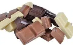 Different kinds of chocolate