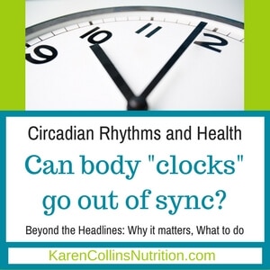 Circadian clocks and eating habits out of sync can affect health