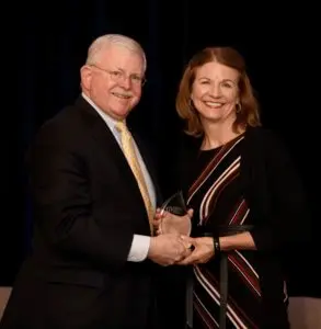 Karen Collins receives AICR award