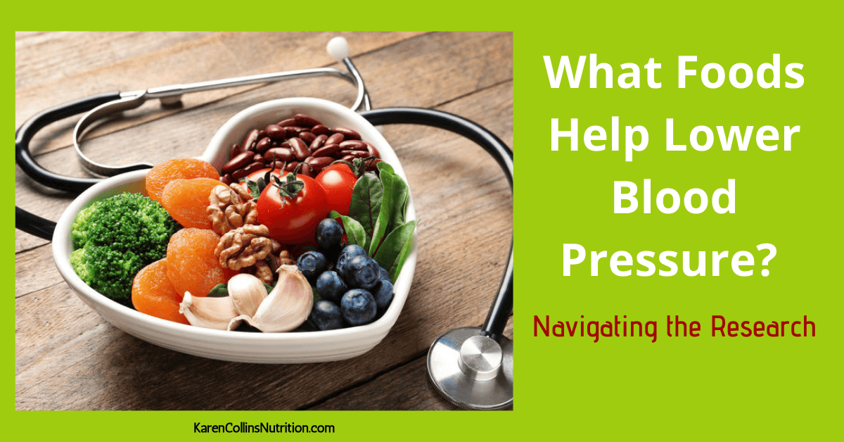 Blood pressure store lowering foods