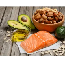Some unsaturated fats are in foods that may lower blood pressure