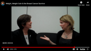 research update on weight management and cancer survivors