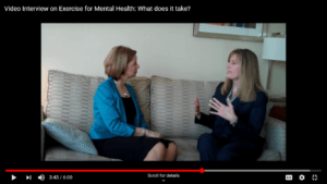 what to expect from exercise for mental wellbeing