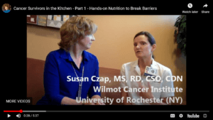 Cancer survivors learn to surmount barriers to healthy eating in cooking classes