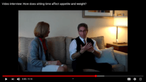Too much sitting harms health