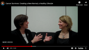 after cancer, you can choose to make a new lifestyle your normal habit